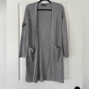 Preston & York Silver Knit Cardigan